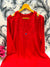 Women’s Floral Embroidered A-Line Kurta