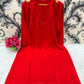 Women’s Embroidered A-Line Kurta | Floral Thread Work Kurti