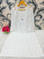 Women’s Embroidered A-Line Kurta | Floral Thread Work Kurti