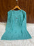 Handcrafted Lucknowi Chikankari Cotton Short Kurti