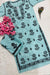 Women’s Light Blue Floral Embroidered Kurta Set with Pants
