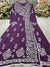 Women’s Floral Printed Flared Kurta with Embroidered Detailing