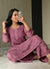 Women’s Floral Embroidered Kurta Set with Pants