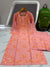 Women’s Floral Embroidered 3-Piece Suit Set | Cotton-Style Kurta, Bottom & Dupatta