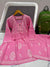 Women’s Floral Embroidered Anarkali Kurta Set with Pants