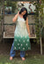 Women’s Floral Ombre Printed Sleeveless Kurta