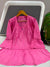 Women’s Flared Embroidered Kurta with Bell Sleeves