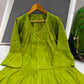Women’s Flared Embroidered Kurta with Bell Sleeves
