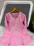 Women’s Flared Embroidered Kurta with Bell Sleeves
