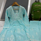 Women’s Flared Embroidered Kurta with Bell Sleeves